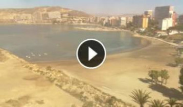 Imagen de vista previa de la cámara web Alicante - Playa de la Almadraba